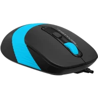 Комплект клавиатура + мышь A4Tech Fstyler F1010 (черный/синий) фото 5